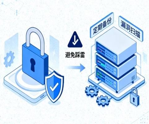 域名与空间的安全维护：避免建站后“踩雷”