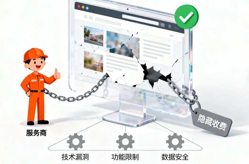 中小企业建站需要避开的隐形坑
