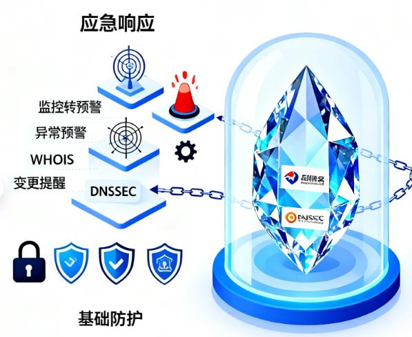 域名安全防护核心策略：守护域名资产不丢失