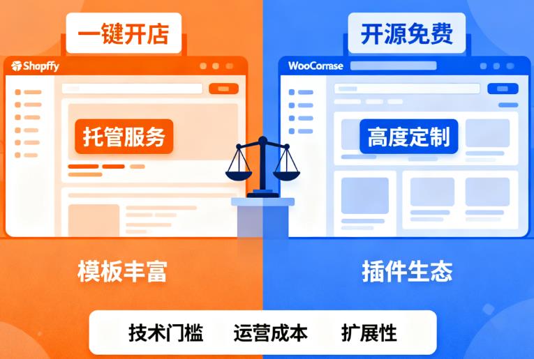 Shopify vs WooCommerce，怎么选