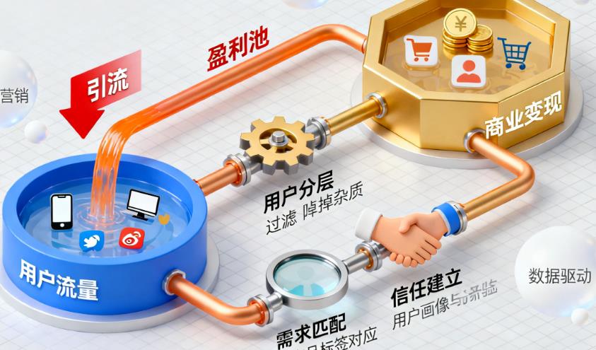 私域流量精细化运营：从流量池到盈利池的转化密码